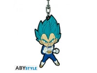 Porte-Clé - Dragon Ball Super - Vegeta Saiyan Blue - PVC - ABYstyle