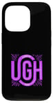 Coque pour iPhone 13 Pro Violet UGH. Mood Purple Color Graphic