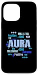 Coque pour iPhone 13 Pro Max Bleu Max Aura Blue Color Graphic