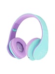 PowerLocus Wireless Headphones for kids P2 (blue-purple)