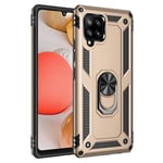 Samsung Galaxy A42      Military Armour Case    Gold