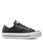 Tygskor Converse Ctas Lift Clean Ox 561681C Svart