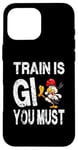 Coque pour iPhone 16 Pro Max Train Is Gi You Must - MMA Coq Arts Martiaux