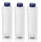 3x Compatible Water Filter for De'Longhi Eletta, ECAM 44.660.B Automatic Machine