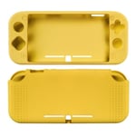 Housse étui silicone de protection pour console Nintendo Switch Lite - Jaune