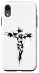 Coque pour iPhone XR Jésus Coque de protection pour téléphone portable Jésus sur la croix Sweat à capuche Jésus T-shirt Jésus