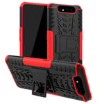 Samsung Galaxy A80/A90      Heavy Duty Case    Red