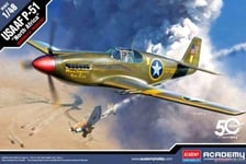 1:48 ACADEMY North American P-51D Usaaf North Africa 1939 Kit AC12338