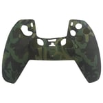 Playstation 5 / PS5 Silikon Skin skal - Mönster Camo Grön