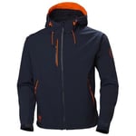 Veste Softshell – Chelsea Evolution - bleu/orange - taille L HELLY HANSEN