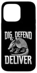 Coque pour iPhone 14 Pro Max Déguisement Tatou Animal Armadillos