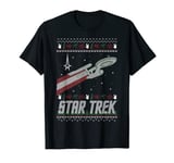 Star Trek Original Series Enterprise Ugly Christmas T-Shirt T-Shirt