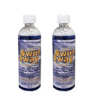 2 Pack Swirl Away Pipe Cleaner Hot Tub Spa Bath Dirt Flush Remover Whirlpool