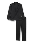 JACK & JONES Bestseller A/S Men's Jprcosta Suit, Black/fit: Super Slim fit, 19