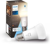 Philips Hue White, Ampoule Connectée LED E27, 806 Lumen, Compatible Bluetooth