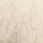 Brushed Alpaca Silk Uni Colour Garn 25 g natur 01 Drops