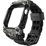 SUPCASE Unicorn Beetle Ore Armband Skal Apple Watch Series 10 46mm Svart