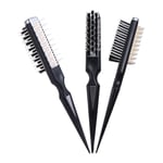 Black Shark Brush Comb Multifunction Volume Style Comb  Salon