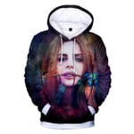 CAFINI 3D Printed Hoodie Singer Lana Del Rey Social Star Harajuku Sweatshirt Streetwear Hip-Hop Fashion Student Youth Fan Gift Set(XS-3XL)