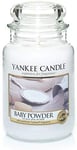 UK Scented Candle Baby Powder Large Jar Candle Burn Time Up To 150 Hours Uk