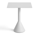 HAY - Palissade cone bord square - Sky Grey - 65x65 cm - Småbord och sidobord utomhus - Ronan & Erwan Bouroullec - Metall