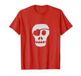 Pirate's Skull Heart Boys Kids Valentines T-Shirt