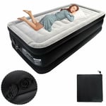 Yardin - Matelas pneumatique Camping Matelas Gonflable Matelas pneumatique Lit pneumatique Auto-gonflant avec Pompe électrique intégrée pour Camping