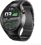 Montre Connectée Android 4g Avec Gps, Navigation En Temps Réel, 2 Go De Ram, 16 Go De Rom, Écran Tactile Amoled De 1,43"", Moniteur D'activité Avec Fréquence Cardiaque, Wifi/Sim/App Store