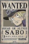 Affiches Chibi " Wanted Sabo " Nouveau - 52x38 CM - one piece