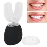 (Black)Smart U Shape Toothbrush Brightening Ultrasonic Electric Toothbrush BGS