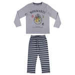 Pyjama Manches Longues Single Jersey Harry Potter GRIS - 10 Ans | Garçon