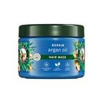 Herbal Essences Réparation Masque Huile d'Argan 500ml Cheveux Abîmés, Ingrédients d'Origine Naturelle, Sans Silicone