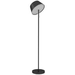 Outsunny Lampadaire extérieur LED RGB solaire sans fil, lampe LED d'extérieur, avec batterie rechargeable par USB, luminosité réglable, lumière blanche chaude et colorée, noir