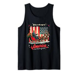 Believe In The Magic America Make Christmas Great Again Tank Top