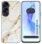 Coque Silicone pour Huawei Honor 90 Lite 5G Design Marbre 13 Dessins