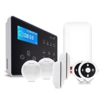 Alarme maison NEOS - Atlantic'S - Pack alarme - Kit 3 - GSM - 8 zones - 105 db