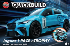 New J6033 Airfix Quick Build "Fits The Box" Jaguar I-Pace eTrophy Model Kit