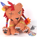 Peluche Final Fantasy VII Remake Knitted Plush Red XIII (25cm) Japan New (Square