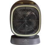 DREAMLAND Silent Power Eco Hot & Cool Fan Heater - Grey & Guacamole Green, Silver/Grey,Green