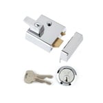 Yale Locks P1 Visi 60 mm Entry Double Chrome Finish Safety Lock - YALP1CHNL