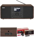 Radio INTERNET stéréo hybride WIFI DABMAN i205 Radio multifonctionnelle DAB+ FM RDS Internet Bluetooth Ecran couleur TFT