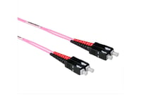 Act 7 Meter Lszh Multimode 50/125 Om4 Fiber Patch Cable Duplex With Sc Connectors. Sc-Sc 50/125 Om4 Dup 7.00M (Rl3707)