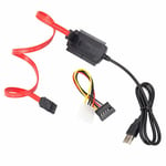 Multibao USB to IDE/SATA Adapter SATA/PATA/IDE to USB2.0 Converter Cable Adapter