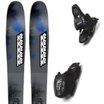 K2 Mindbender Jr + Fdt 7.0 L 85mm Gris / Bleu Noir 139 2025 - *prix inclut le code BLACK