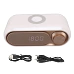 Alarm Clock with Wireless Charger and Bluetooth Speaker LSO UK