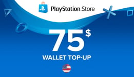 PlayStation Store Carte cadeau 75$