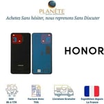 Original Cache Batterie Vitre arrière + vitre caméra Pour Honor 70 Lite Noir