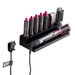 Hosoncovy Wall Mount Holder Organizer Stand Storage Rack for Dyson Airwrap Styler Curling Iron Wand Barrels Brushes
