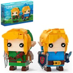 Zelda Link Action Figures Building Set Great Gifts for Fans Adults, Total 334Pcs