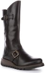 Fly London Femme 2 Womens-boots, Noir Black 005, 40 EU